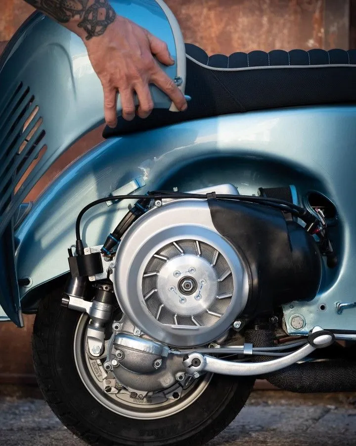 Detail Part Modifikasi Vespa